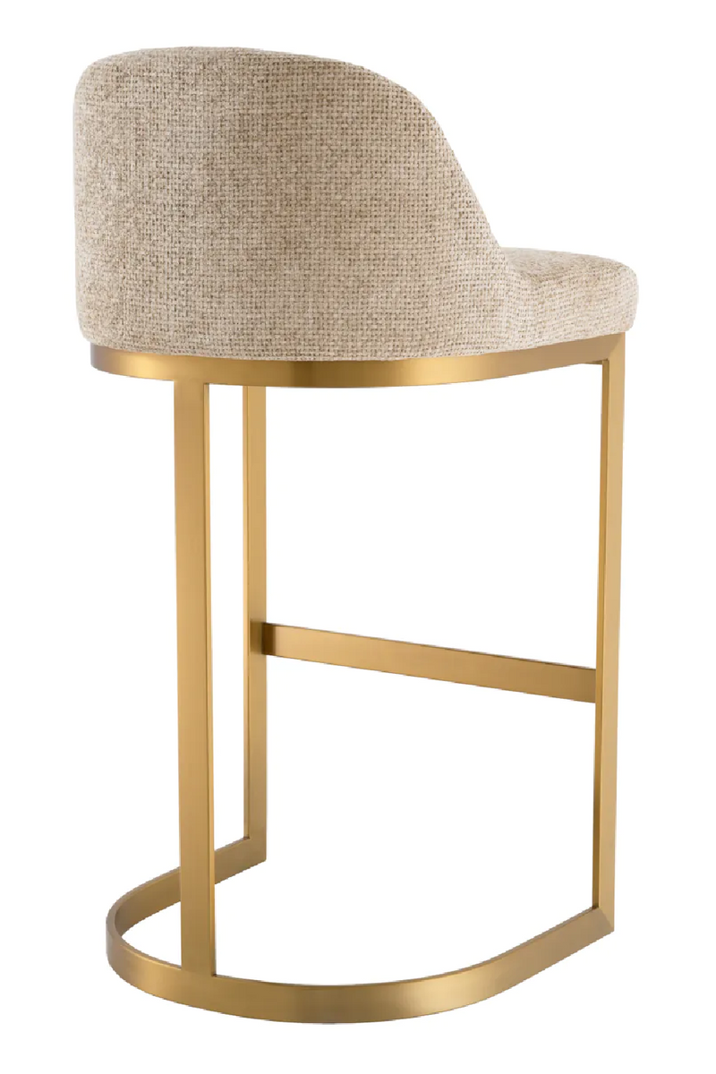 Gold Base Bar Stool | Eichholtz Condos | Eichholtzmiami.com