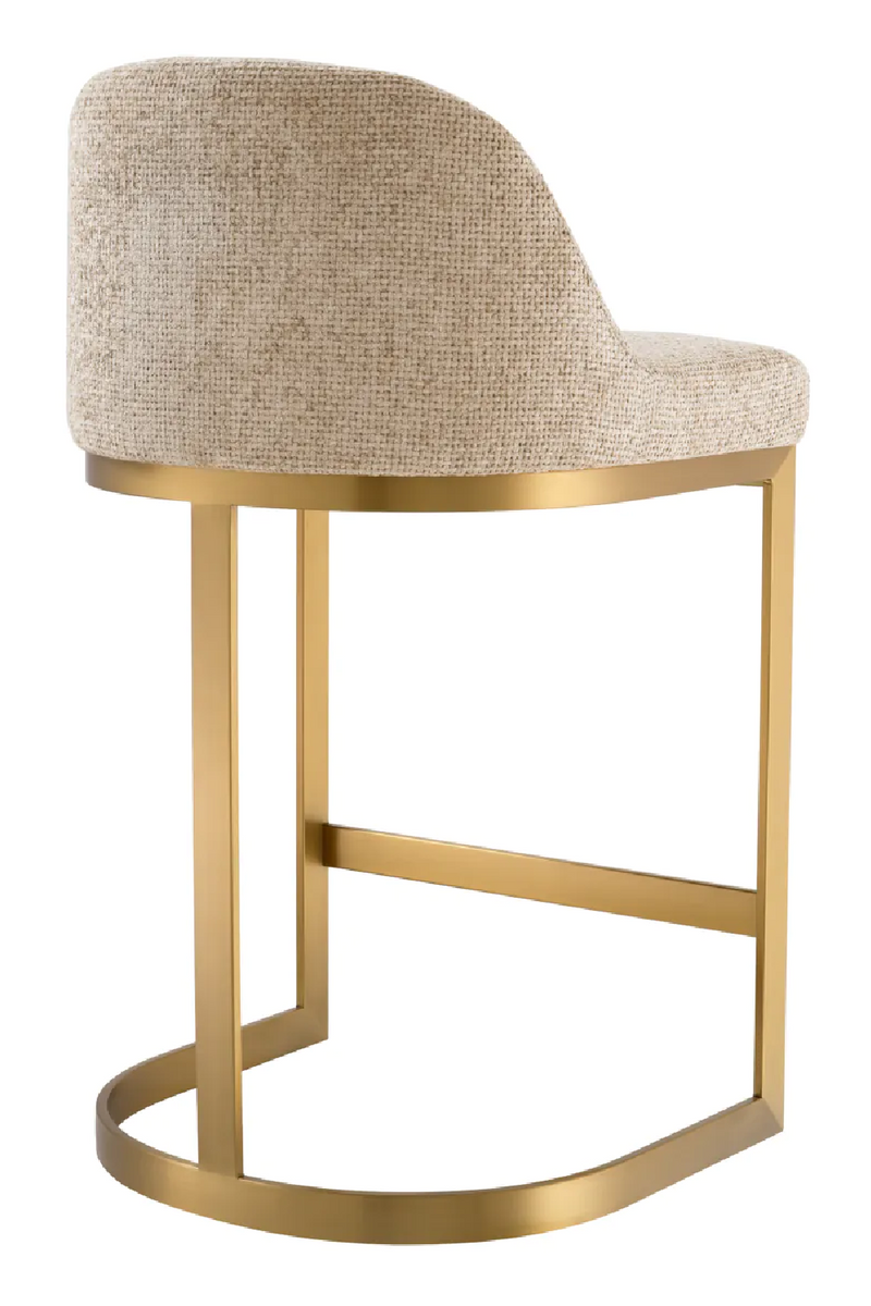 Gold Base Counter Stool | Eichholtz Condos | Eichholtzmiami.com