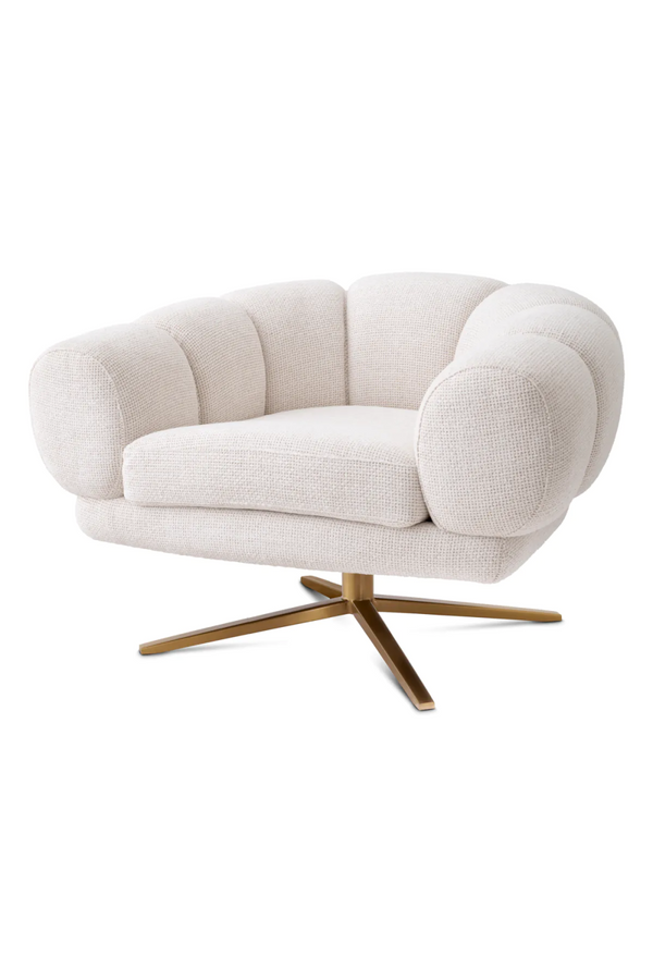 White Modern Swivel Chair | Eichholtz Sunset | Eichholtzmiami.com