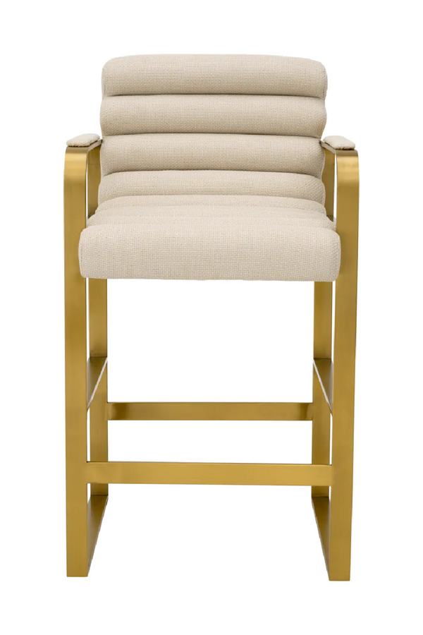 Padded Modern Counter Stool | Eichholtz Olsen | Eichholtzmiami.com