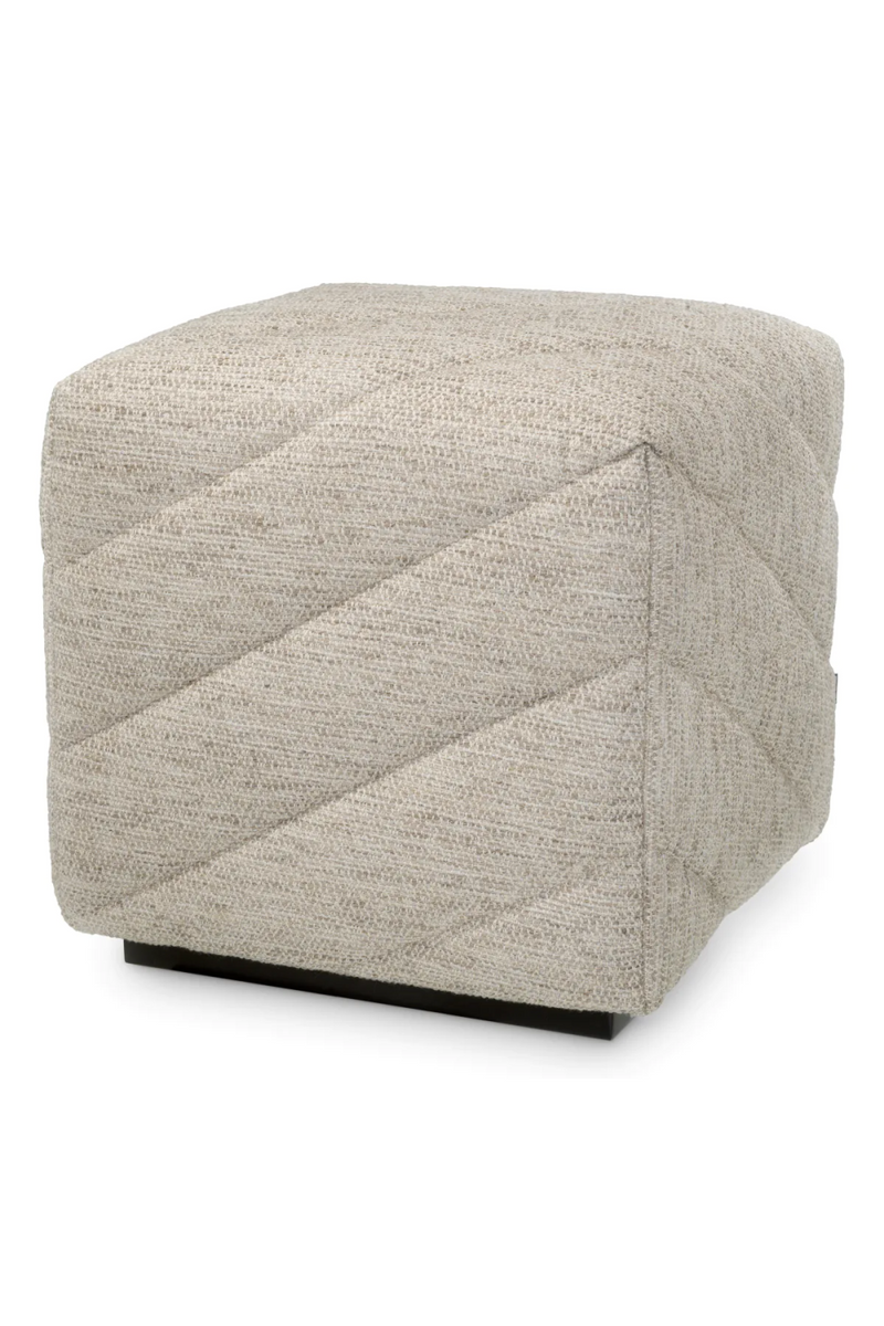 Upholstered Modern Stool | Eichholtz Avellino | Eichholtzmiami.com