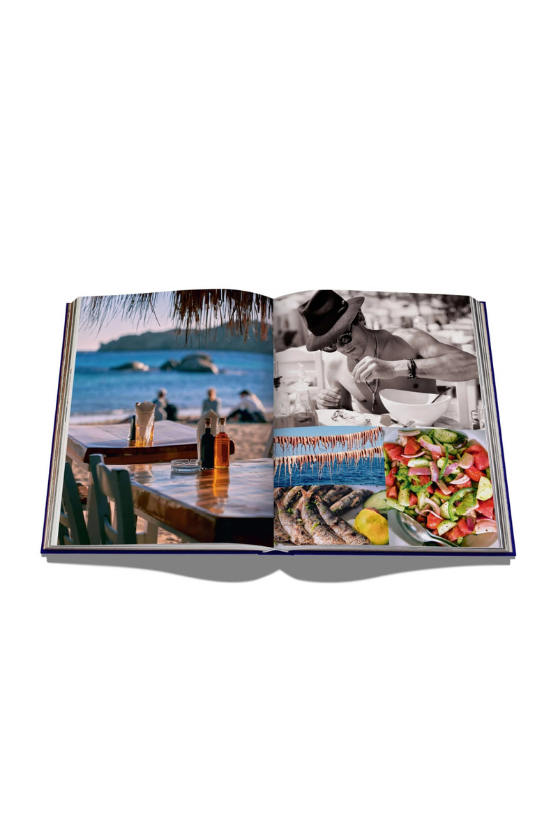 Travel Photography Silk Hardcover Book | Assouline Mykonos Muse | Eichholtzmiami.com