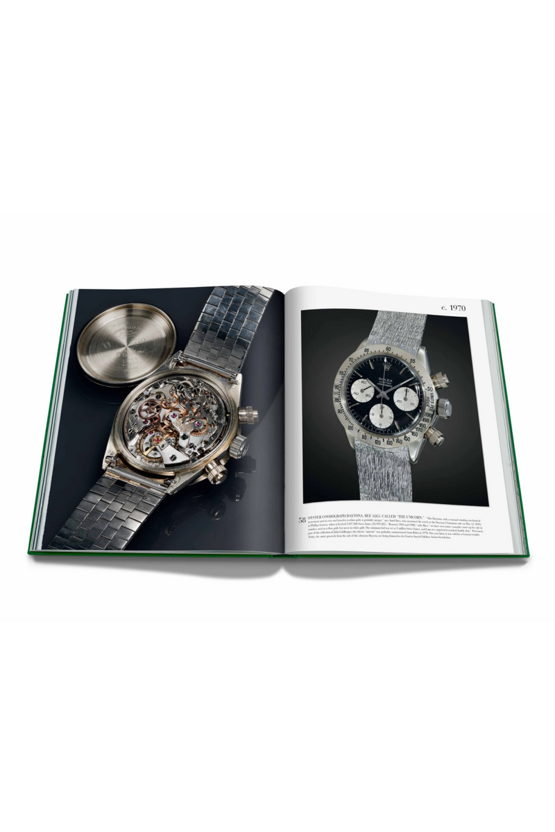Luxury Leather Coffee Table Book | Assouline Rolex: The Impossible Collection | Eichholtzmiami.com