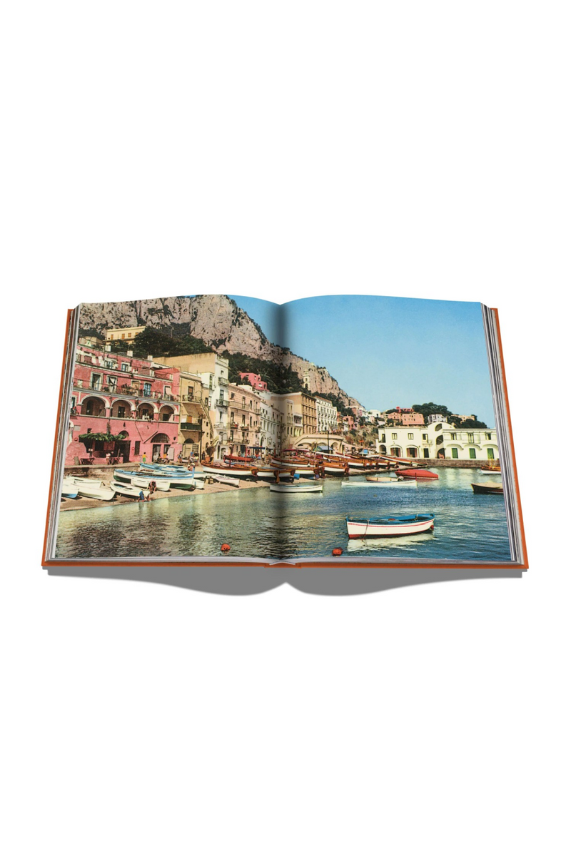 Travel Linen Hardcover Book | Assouline Capri Dolce Vita | Eichholtzmiami.com