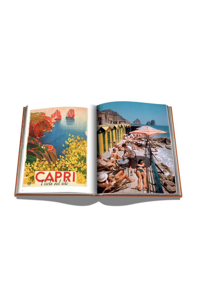 Travel Linen Hardcover Book | Assouline Capri Dolce Vita | Eichholtzmiami.com