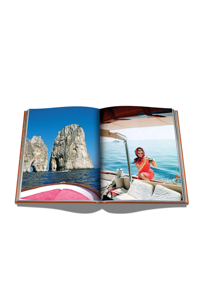 Travel Linen Hardcover Book | Assouline Capri Dolce Vita | Eichholtzmiami.com