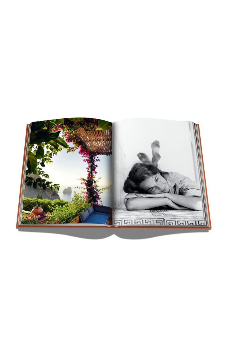 Travel Linen Hardcover Book | Assouline Capri Dolce Vita | Eichholtzmiami.com