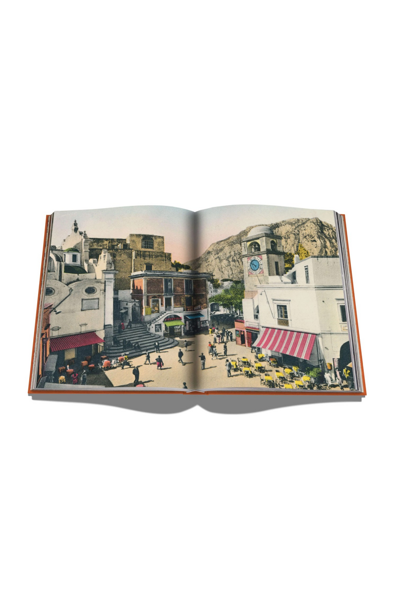 Travel Linen Hardcover Book | Assouline Capri Dolce Vita | Eichholtzmiami.com