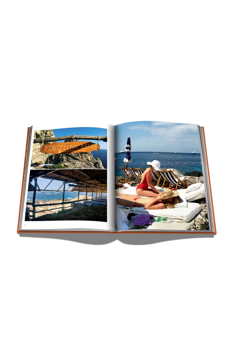 Travel Linen Hardcover Book | Assouline Capri Dolce Vita | Eichholtzmiami.com