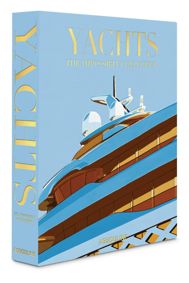 Handcrafted Coffee Table Book | Assouline Yachts: The Impossible Collection | Eichholtzmiami.com