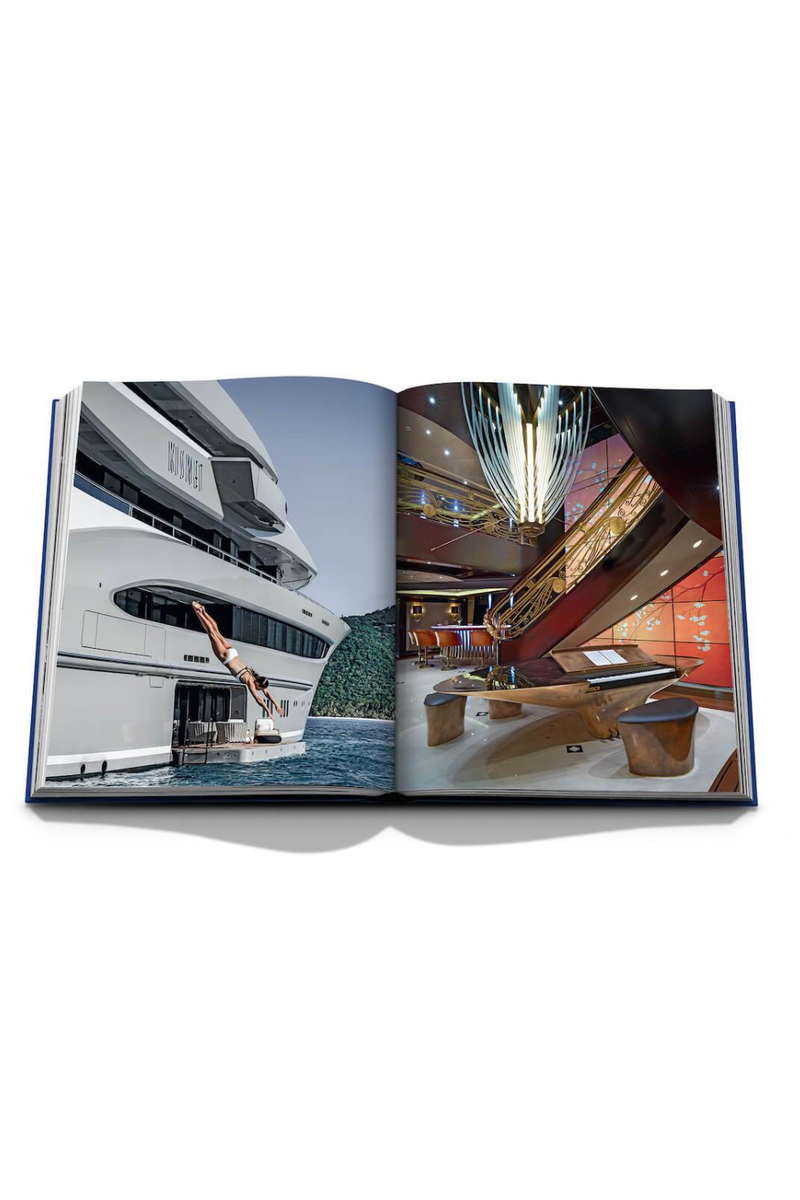 Handcrafted Coffee Table Book | Assouline Yachts: The Impossible Collection | Eichholtzmiami.com