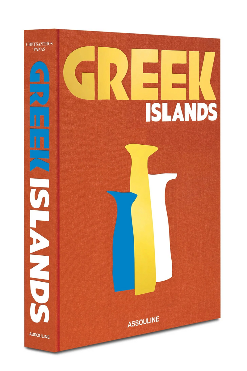 Travel Linen Hardcover Book | Assouline Greek Islands | Eichholtzmiami.com