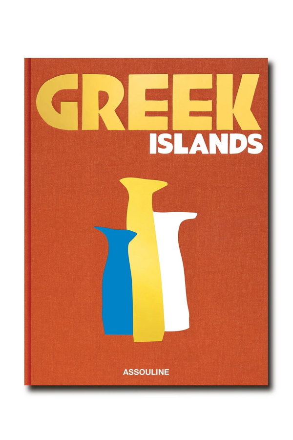 Travel Linen Hardcover Book | Assouline Greek Islands | Eichholtzmiami.com