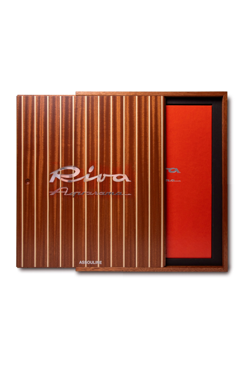Luxury Wooden Boat Coffee Table Book | Assouline Riva Aquarama (Special Edition) | Eichholtzmiami.com