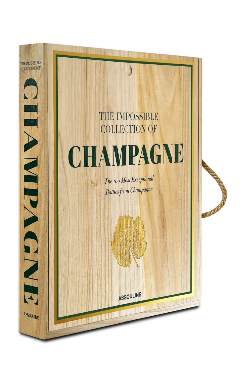 Exceptional Champagnes Coffee Table Book | Assouline The Impossible Collection of Champagne by Enrico Bernardo | Eichholtzmiami.com