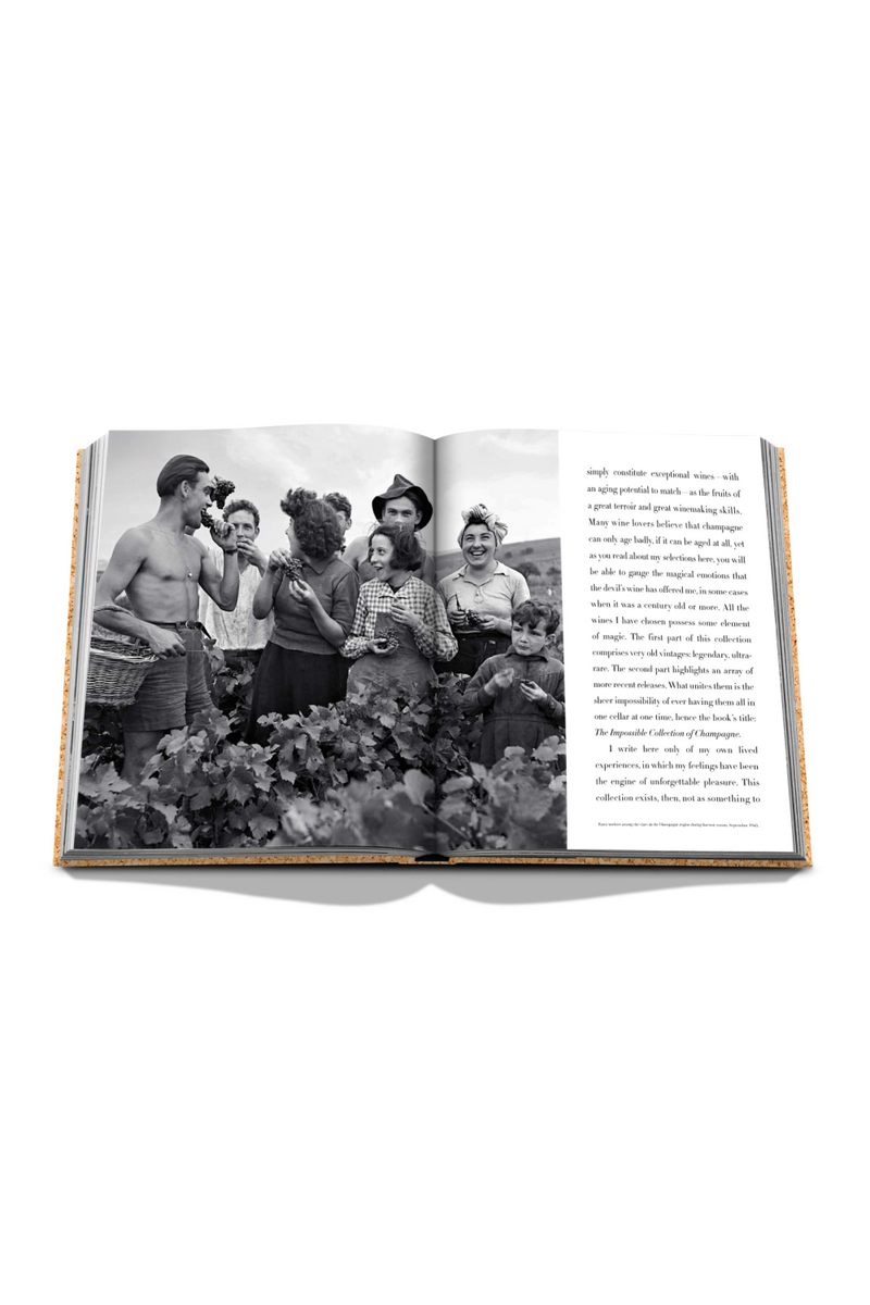 Exceptional Champagnes Coffee Table Book | Assouline The Impossible Collection of Champagne by Enrico Bernardo | Eichholtzmiami.com