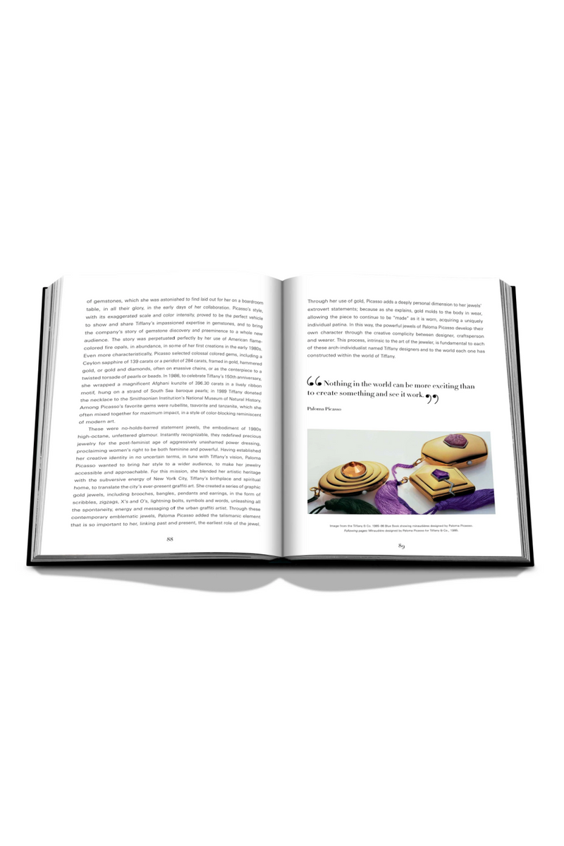 Handcrafted Silk Coffee Table Book (Ultimate Edition) | Assouline Tiffany & Co. Vision and Virtuosity | Eichholtzmiami.com