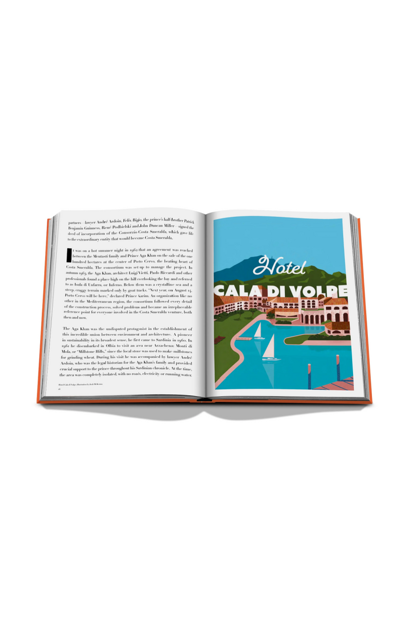 Modern Coffee Table Book | Assouline Costa Smeralda | Eichholtzmiami.com