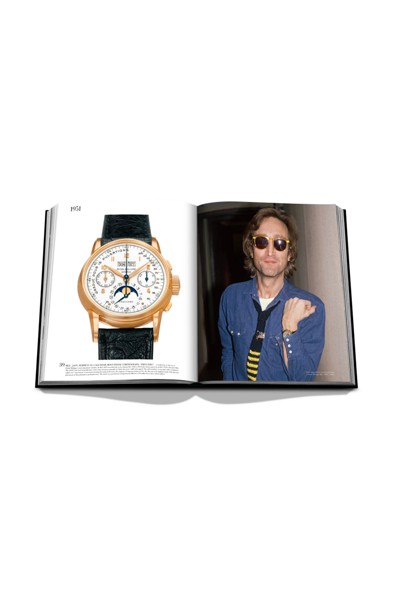 Watchmaking Leather Coffee Table Book | Assouline Patek Philippe: The Impossible Collection | Eichholtzmiami.com