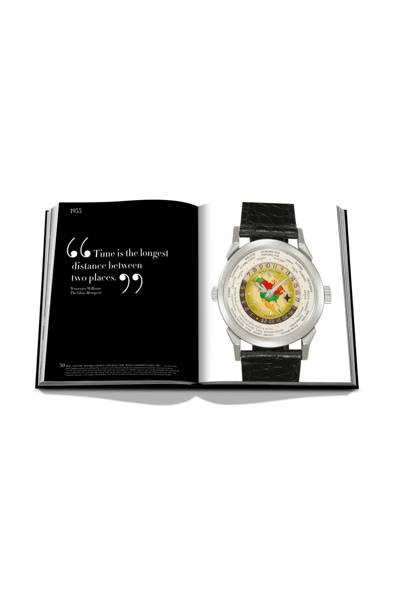 Watchmaking Leather Coffee Table Book | Assouline Patek Philippe: The Impossible Collection | Eichholtzmiami.com