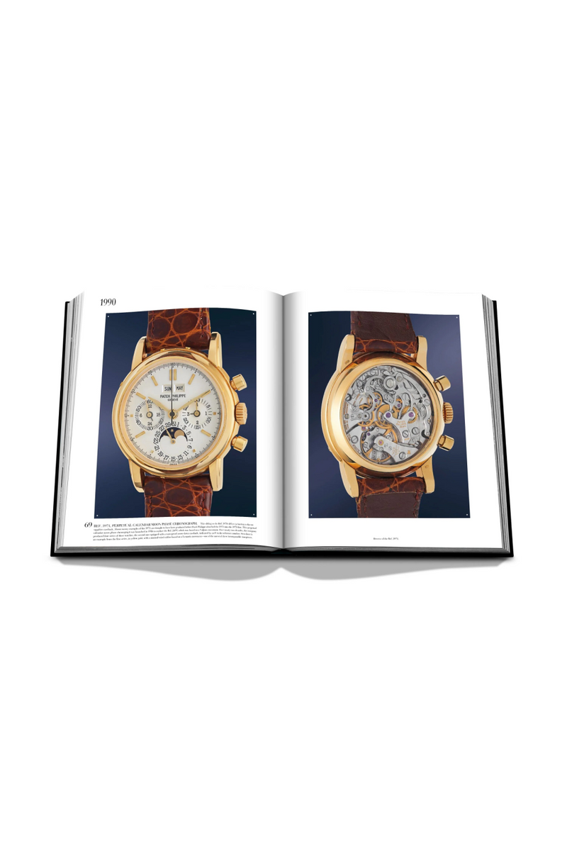 Watchmaking Leather Coffee Table Book | Assouline Patek Philippe: The Impossible Collection | Eichholtzmiami.com