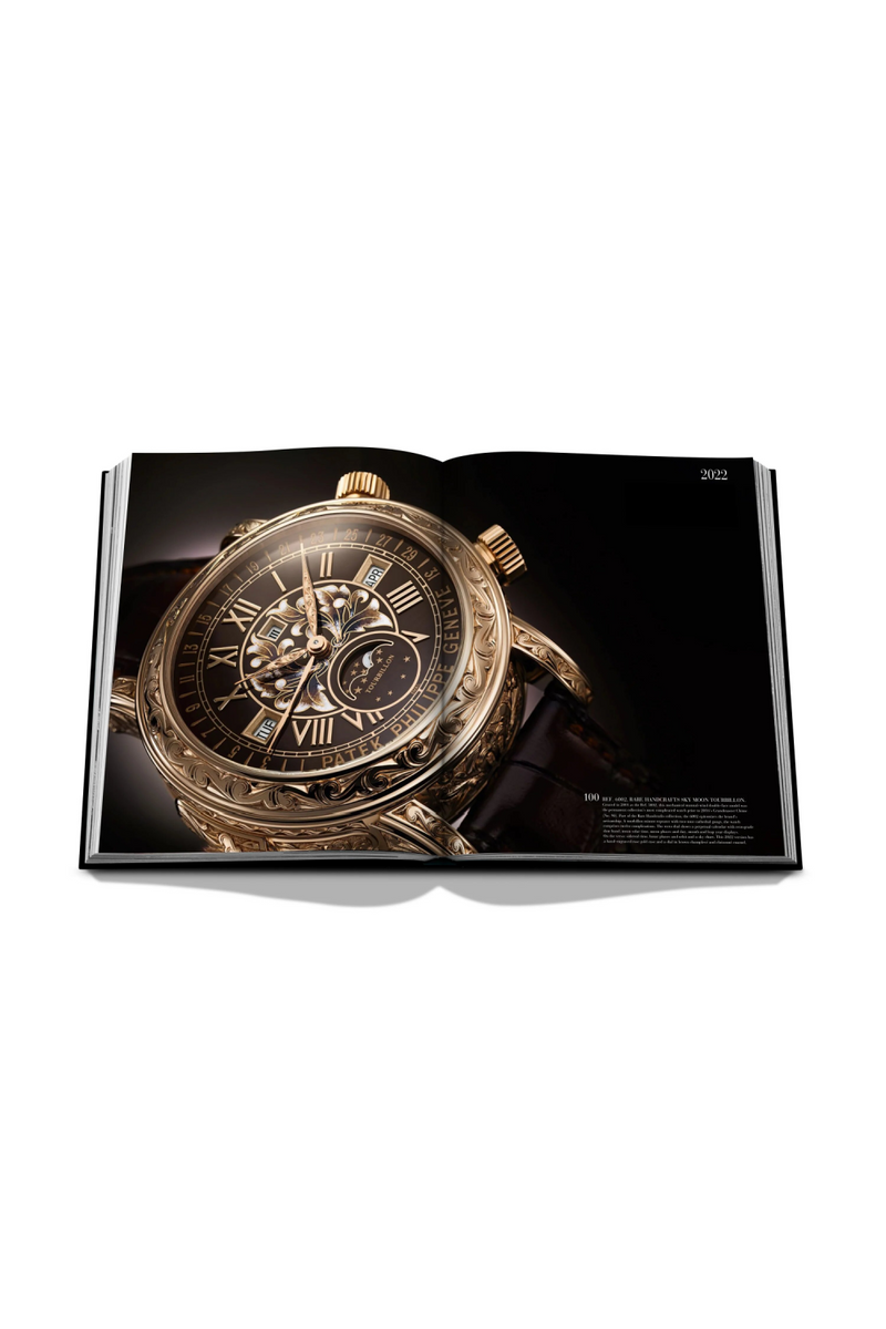 Watchmaking Leather Coffee Table Book | Assouline Patek Philippe: The Impossible Collection | Eichholtzmiami.com