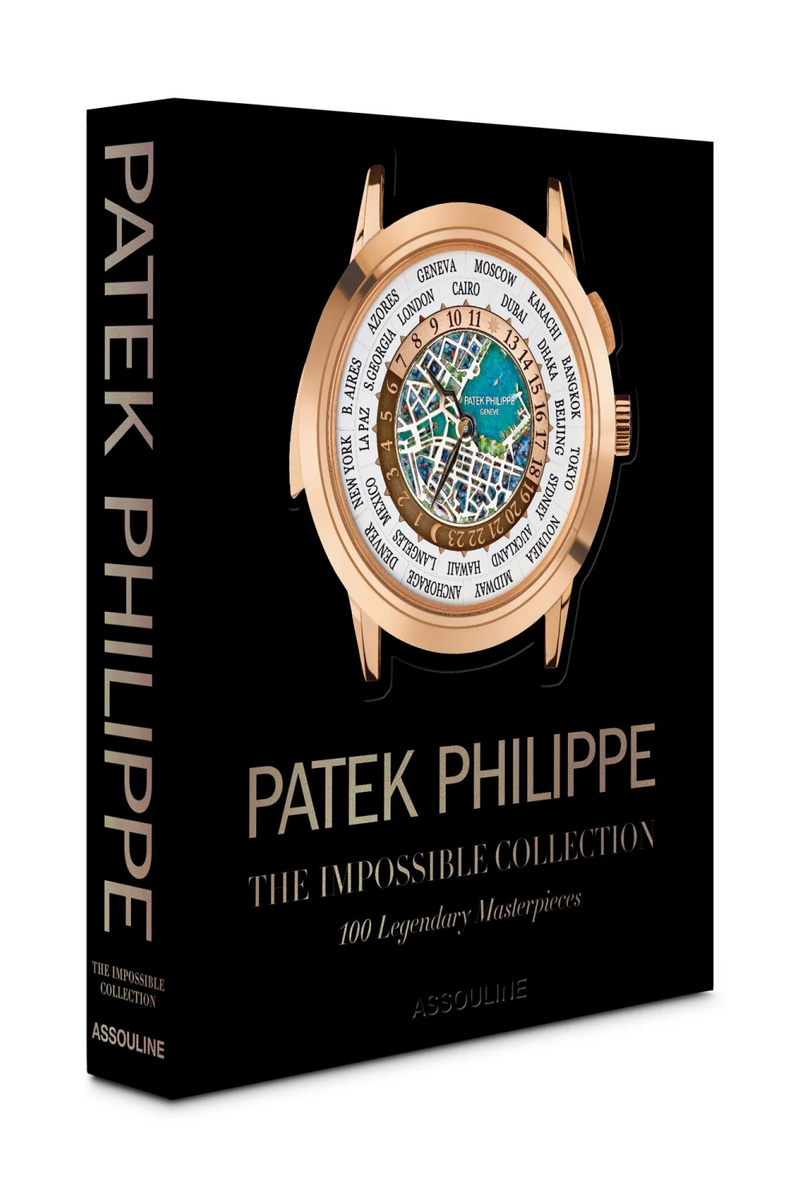 Watchmaking Leather Coffee Table Book | Assouline Patek Philippe: The Impossible Collection | Eichholtzmiami.com