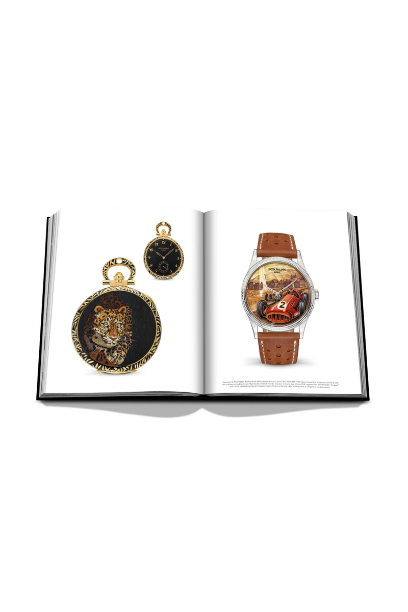 Watchmaking Leather Coffee Table Book | Assouline Patek Philippe: The Impossible Collection | Eichholtzmiami.com