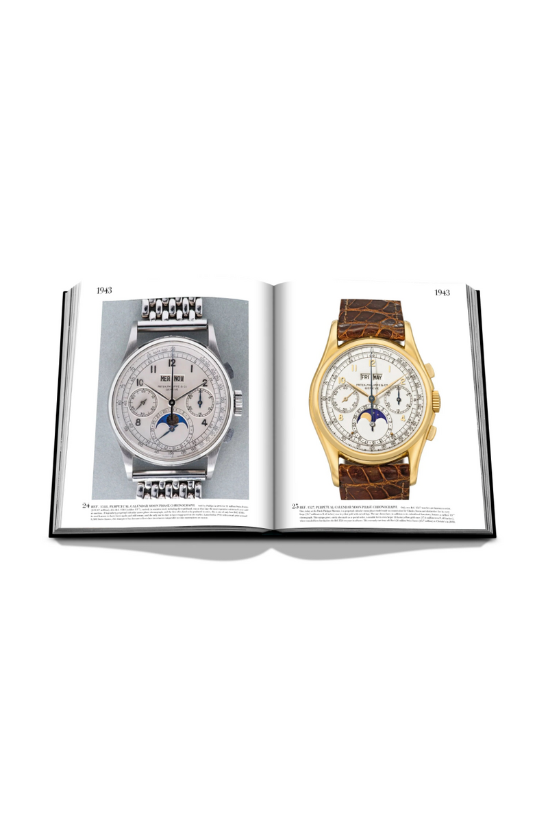 Watchmaking Leather Coffee Table Book | Assouline Patek Philippe: The Impossible Collection | Eichholtzmiami.com