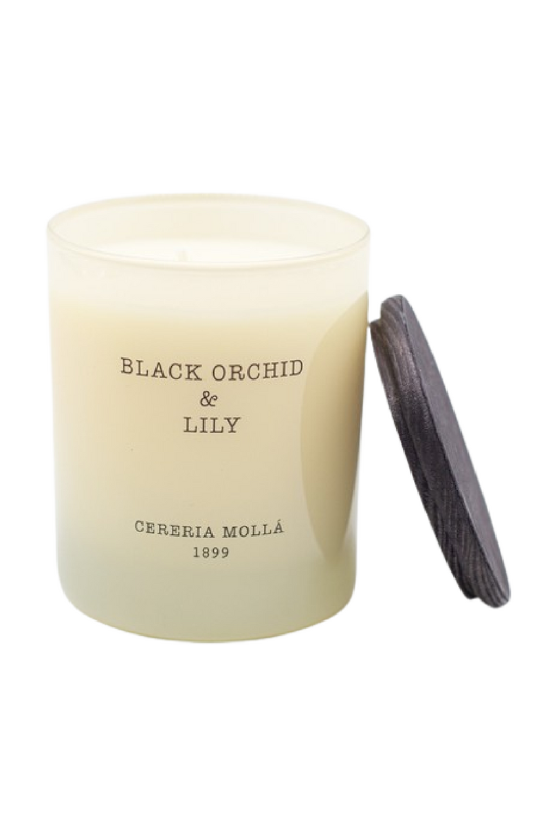 Flower Scented Candle | Cereria Mollá Black Orchid & Lily | Eichholtzmiami.com