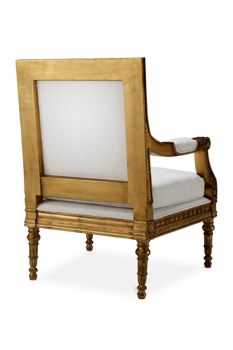 Gold Opulent Fauteuil Chair | Met x Eichholtz Louis | Eichholtzmiami.com