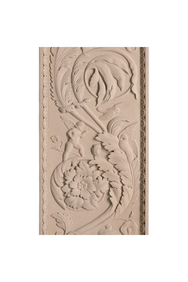 Carved Marble Wall Object | Met x Eichholtz Acanthus | Eichholtzmiami.com