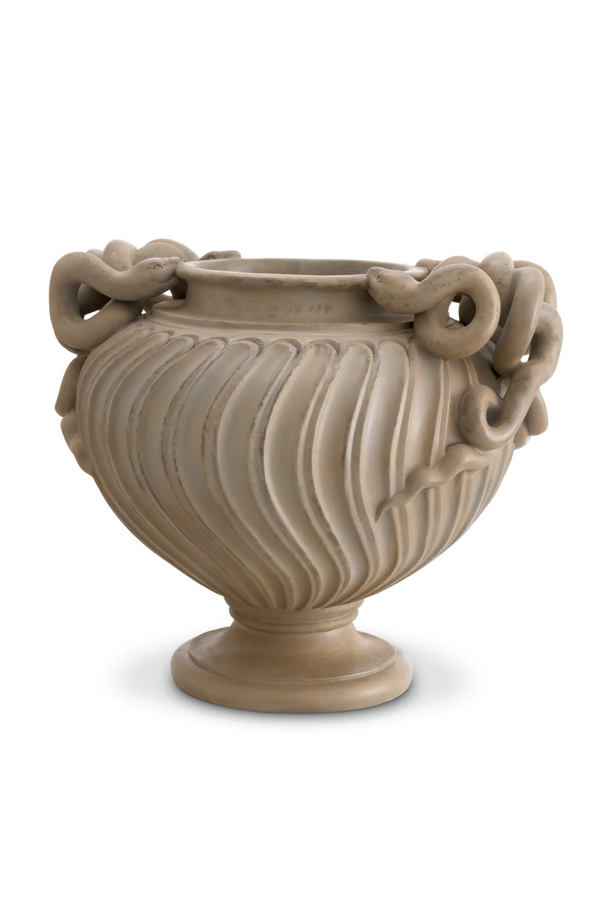 Strigil Patterned Vase | Met x Eichholtz Antonine | Eichholtzmiami.com