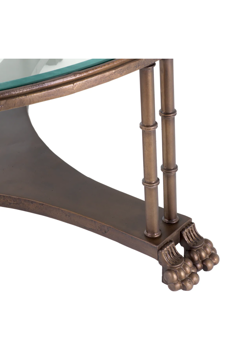 Bevelled Glass Vintage Side Table | Met x Eichholtz Lioness | Eichholtzmiami.com