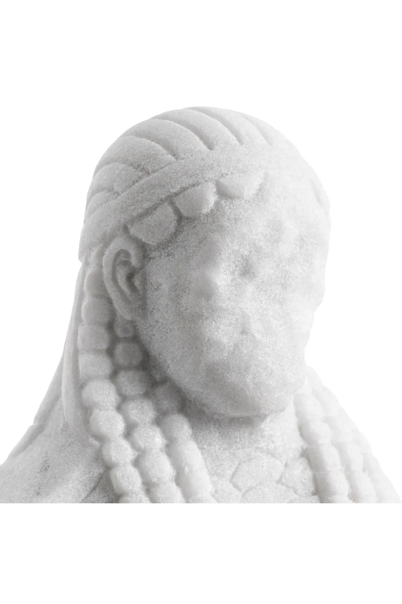 White Marble Greek Sculpture Set (2) | Met x Eichholtz Sphinx | Eichholtzmiami.com
