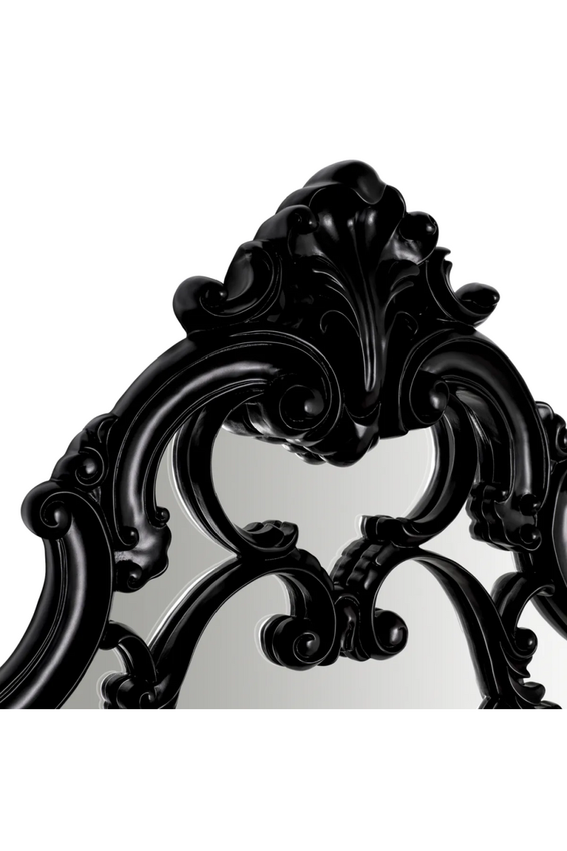 Black Hand-carved Mirror | Met x Eichholtz Chippendale | Eichholtzmiami.com