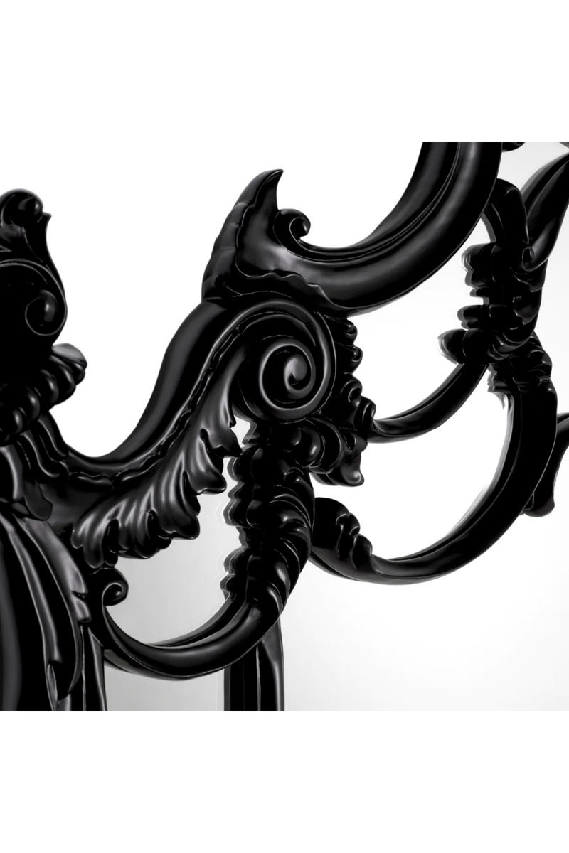Black Hand-carved Mirror | Met x Eichholtz Chippendale | Eichholtzmiami.com