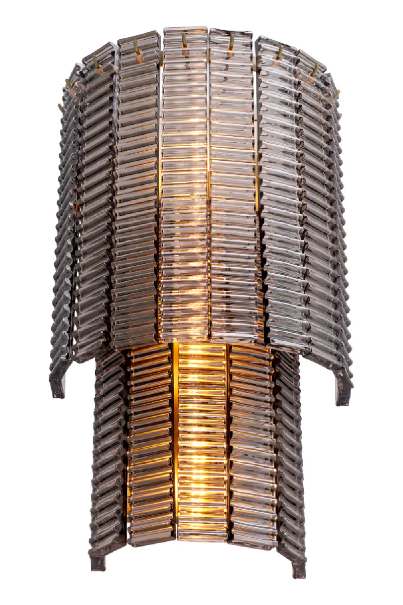 Ridged Bronze Wall Lamp | Met x Eichholtz Imperial | Eichholtzmiami.com