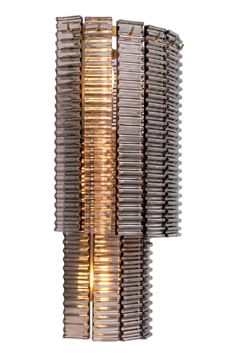 Ridged Bronze Wall Lamp | Met x Eichholtz Imperial | Eichholtzmiami.com