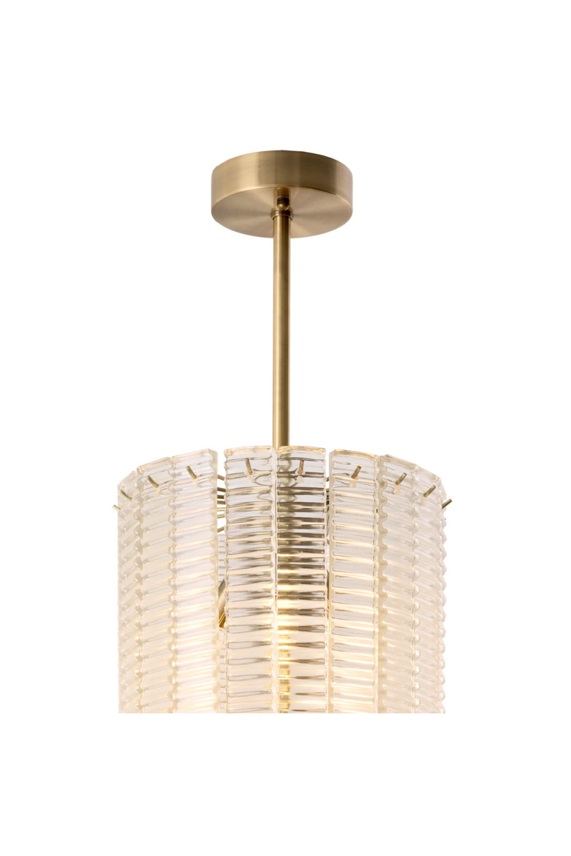 Ridged Glass Chandelier | Met x Eichholtz Imperial | Eichholtzmiami.com