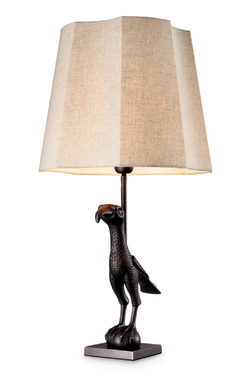 Cast Bronze Table Lamp | Met x Eichholtz Falcon | Eichholtzmiami.com