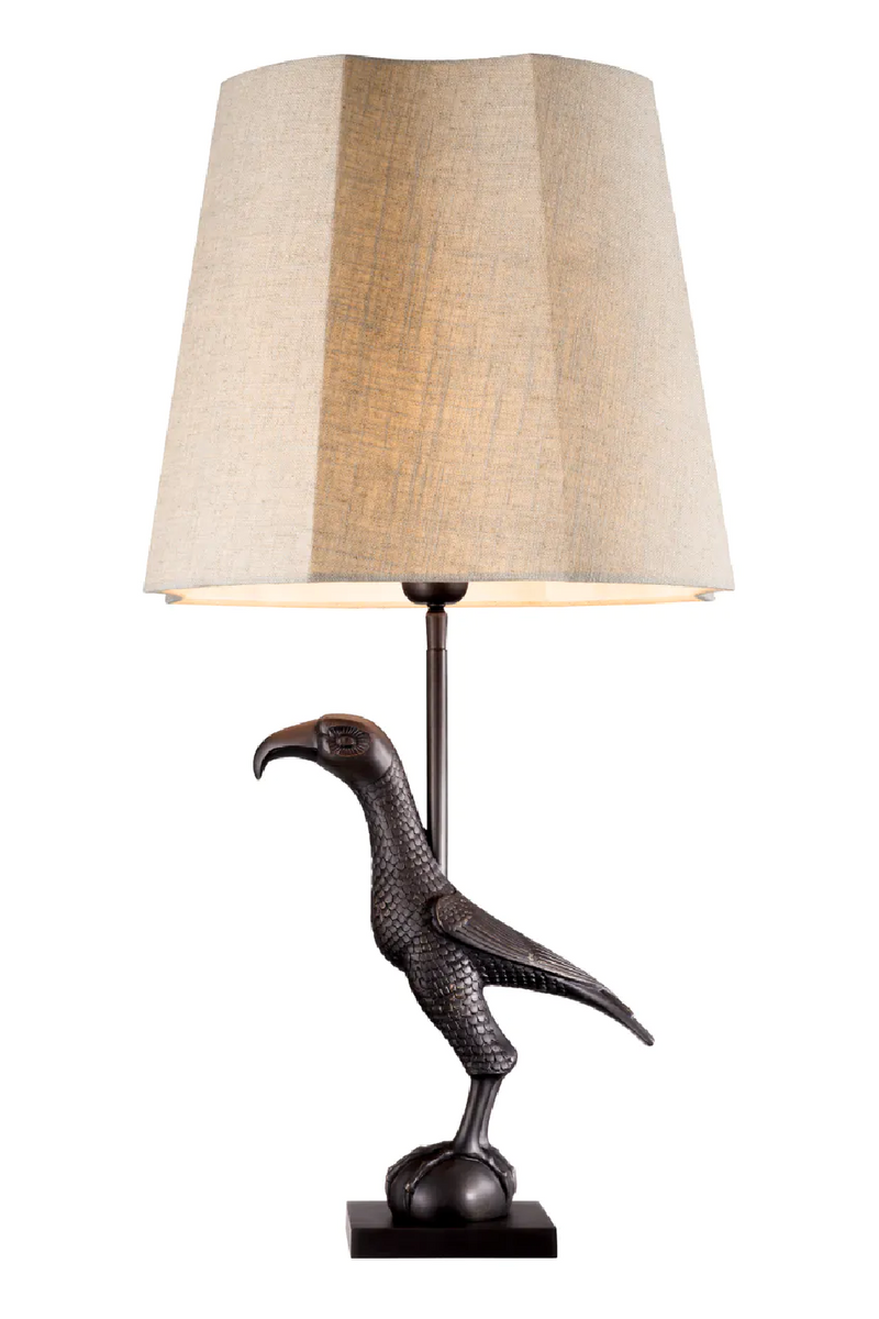 Cast Bronze Table Lamp | Met x Eichholtz Falcon | Eichholtzmiami.com