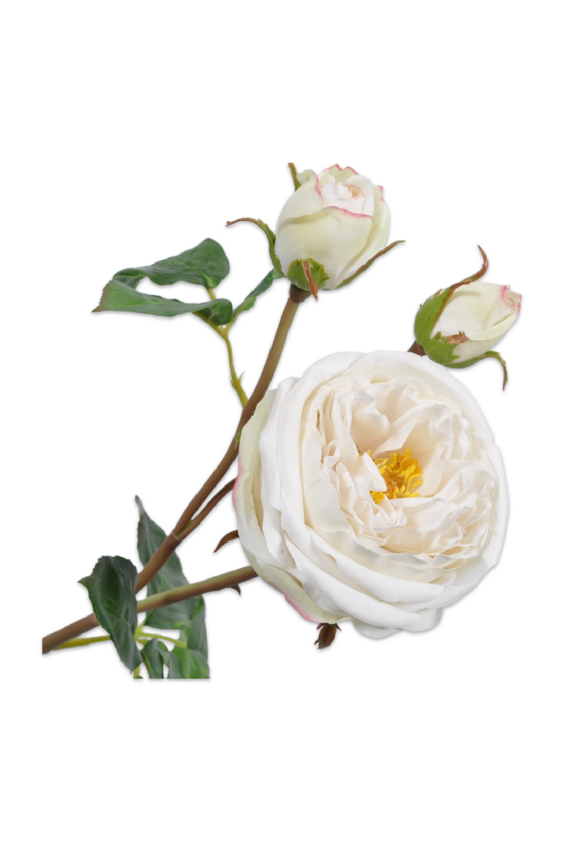 Silk White Rose (Set of 12) | Silk-ka Steel | | Eichholtzmiami.com
