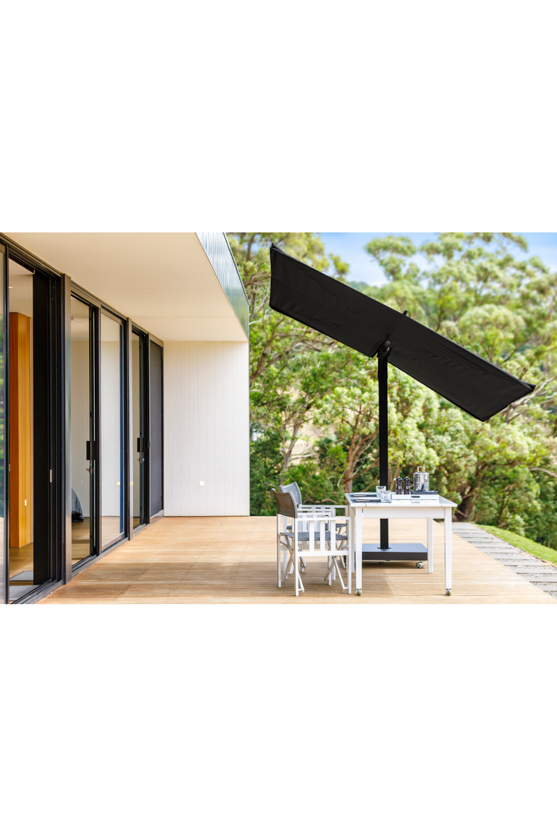 Square Compact Outdoor Parasol (8’ 2”) | Umbrosa Nano UX | Eichholtzmiami.com