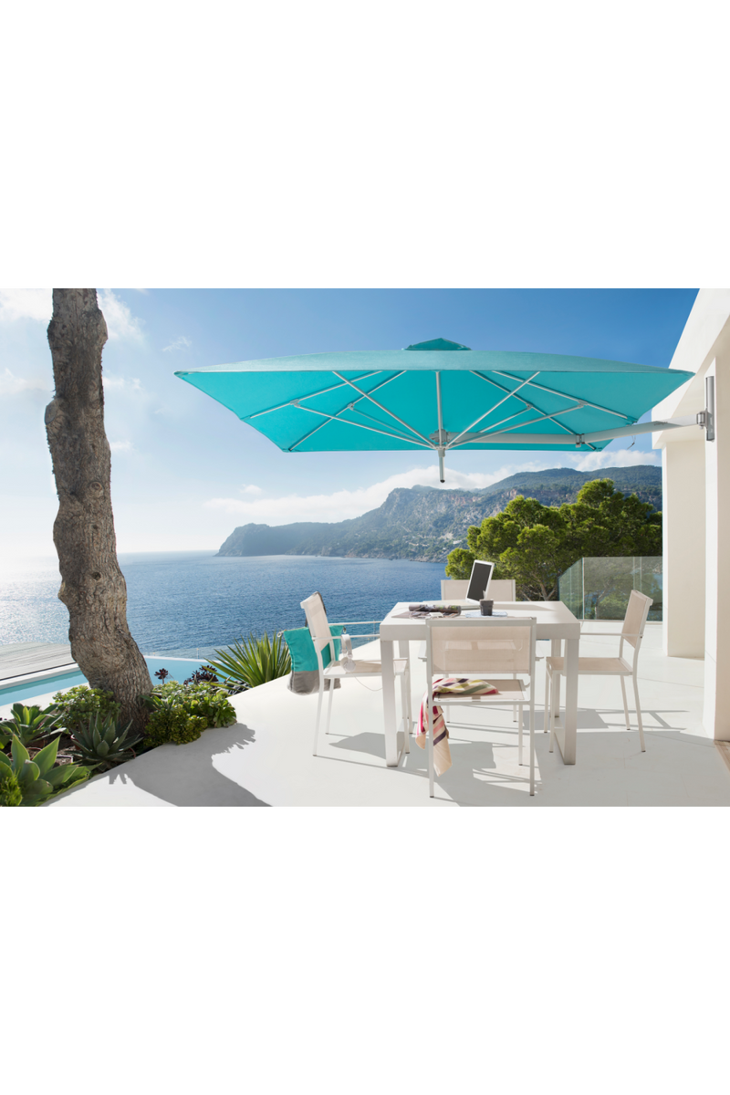 Square Outdoor Cantilever Wall Umbrella (7’ 6.6”) | Umbrosa Paraflex | Eichholtzmiami.com