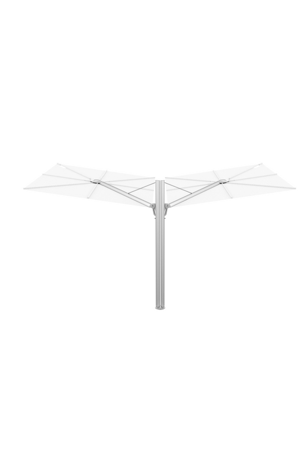 Flat-Top Outdoor Umbrella (8’ 2” X 17’ 9”) | Umbrossa Spectra Duo | Eichholtzmiami.com
